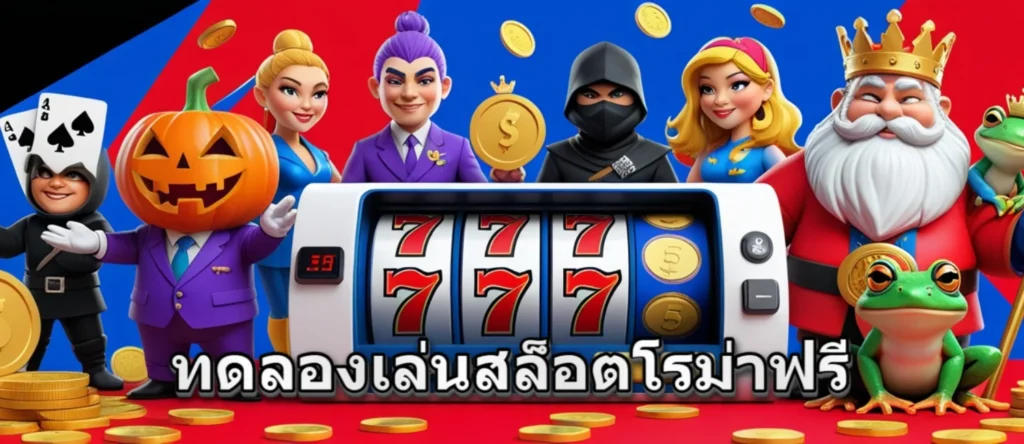 ทดลองเล่นสล็อตโรม่าฟรี