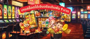 เกมสล็อตได้เงินจริงเดิมพัน 1 บาท