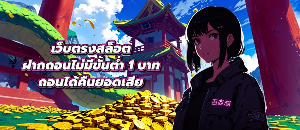 เว็บตรงสล็อตฝากถอนไม่มีขั้นต่ำ 1 บาทก็ถอนได้คืนยอดเสีย